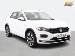 White Used 2019 VW T-Roc R-line SUV | £16,795 (Good price)