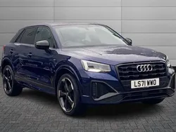 Blue Used 2021 Audi Q2 Black Edition SUV | £25,795 (Expensive)