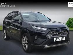 Black Used 2022 Toyota RAV4 Hybrid SUV | £33,240 (Expensive)