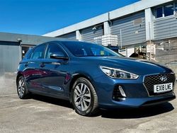 Blue Used 2018 Hyundai i30 SE Hatchback | £9,700 (Fair price)