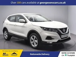 White Used 2019 Nissan Qashqai Acenta Premium SUV | £10,950 (Good price)