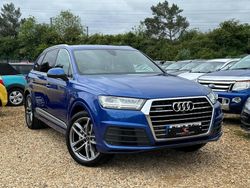 Blue Used 2016 Audi Q7 S-Line SUV | £27,079