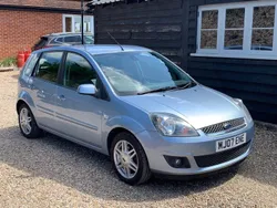 Blue Used 2007 Ford Fiesta Ghia Hatchback | £2,350 (Fair price)