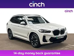 White Used 2022 BMW iX3 M Sport SUV | £26,249 (Good price)