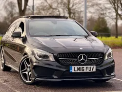 Black Used 2016 Mercedes CLA220 Shooting Brake AMG Estate | £11,998 (Fair price)