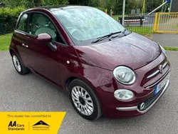 Red Used 2017 Fiat 500 Lounge Hatchback | £6,990 (Fair price)