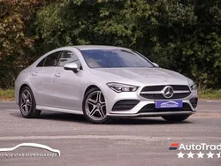 Silver Used 2021 Mercedes CLA180 AMG line Sedan | £18,799 (Fair price)
