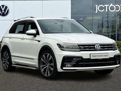 White Used 2019 VW Tiguan R-line SUV | £23,500 (Fair price)
