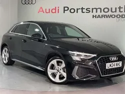 Used 2024 Audi A3 Sportback e-tron S-Line Sedan | £25,790 (Fair price)
