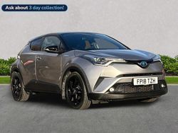 Silver Used 2018 Toyota C-HR SUV | £14,599 (A bit pricey)