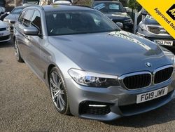 Grey black Used 2019 BMW 530 M Sport Estate | £23,995 (Fair price)