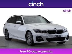 White Used 2021 BMW 320 M Sport Estate | £22,749 (Fair price)