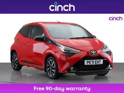 Red Used 2021 Toyota Aygo Trend Hatchback | £10,499 (Fair price)