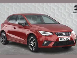 Red Used 2022 Seat Ibiza XCELLENCE Lux Hatchback | £15,988 (Fair price)