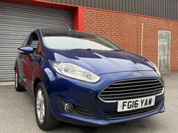 Blue Used 2016 Ford Fiesta Zetec Hatchback | £4,395 (Good price)