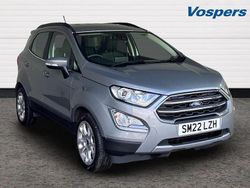 Silver Used 2022 Ford Ecosport Titanium SUV | £12,245 (Fair price)