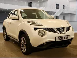 White Used 2015 Nissan Juke Tekna SUV | £7,495 (Fair price)