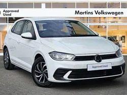 White Used 2023 VW Polo Life Hatchback | £16,995 (Fair price)