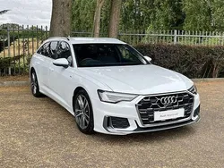 White Used 2023 Audi A6 S-Line Estate | £33,990 (Fair price)