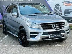 Silver Used 2014 Mercedes ML250 AMG SUV | £8,900 (Fair price)