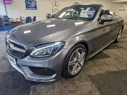 Grey Used 2018 Mercedes C220 AMG line Cabriolet | £17,999 (Fair price)