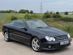 Blue Used 2006 Mercedes CLK350 Cabriolet | £4,495 (Fair price)
