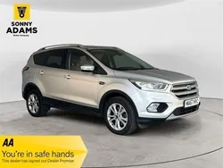 Silver Used 2017 Ford Kuga Titanium SUV | £9,790 (Fair price)