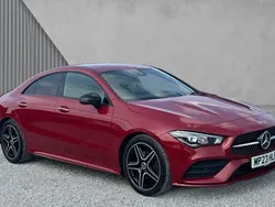 Patagonia red Used 2023 Mercedes CLA180 AMG Line Premium Sedan | £26,304 (Fair price)