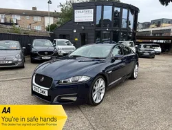 Blue Used 2013 Jaguar XF Portfolio Sedan | £9,950 (Expensive)
