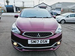Mauve Used 2017 Mitsubishi Mirage Hatchback | £6,495 (Fair price)