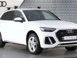 White Used 2021 Audi Q5 S-Line SUV | £29,355 (Good price)