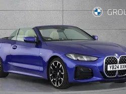 Blue Used 2024 BMW 420 M Sport Cabriolet | £40,990 (Fair price)