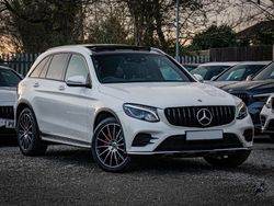 White Used 2017 Mercedes GLC350 AMG line Estate | £21,500 (Fair price)