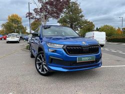 Race blue metallic Used 2022 Skoda Kodiaq SportLine SUV | £28,690 (Fair price)