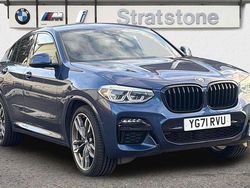 Blue Used 2021 BMW X4 Comfort Edition SUV | £39,695 (Fair price)