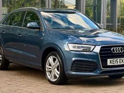 Blue Used 2015 Audi Q3 S-Line SUV | £9,890 (Fair price)