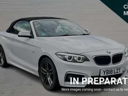 White Used 2018 BMW 218 M Sport Cabriolet | £12,106 (A bit pricey)