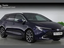Obsidian blue Used 2023 Toyota Corolla Sport Estate | £26,504 (Fair price)