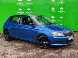 Blue Used 2017 Skoda Fabia Colour Edition Hatchback | £7,199 (Fair price)