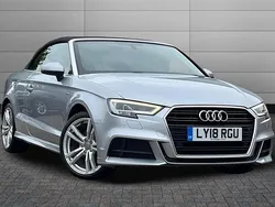 Floret silver Used 2018 Audi A3 Cabriolet S-Line Cabriolet | £18,595 (A bit pricey)
