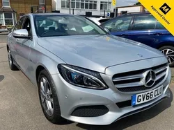 Silver Used 2016 Mercedes C350 Premium Sedan | £14,999 (Fair price)