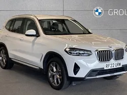 White Used 2022 BMW X3 xLine SUV | £33,450 (Super price)