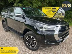 Black Used 2021 Toyota HiLux Pickup | £20,950 (Fair price)