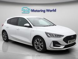 White Used 2023 Ford Focus ST-Line Hatchback | £14,001 (Fair price)