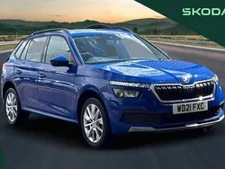 Blue Used 2021 Skoda Kamiq SE SUV | £14,895 (Fair price)