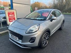 Solar silver Used 2024 Ford Puma Titanium Hatchback | £17,500 (Fair price)