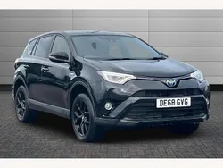 Black Used 2018 Toyota RAV4 Hybrid SUV | £18,495 (Good price)