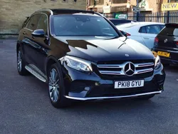 Black Used 2018 Mercedes GLC250 AMG Line Premium Estate | £16,800 (Fair price)