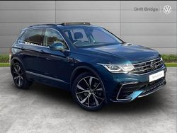 Blue Used 2022 VW Tiguan R-line SUV | £28,995 (Fair price)