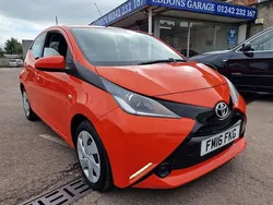 Orange Used 2016 Toyota Aygo X-play Hatchback | £6,495 (Fair price)